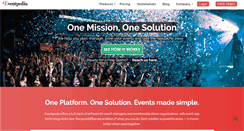 Desktop Screenshot of eventpedia.com